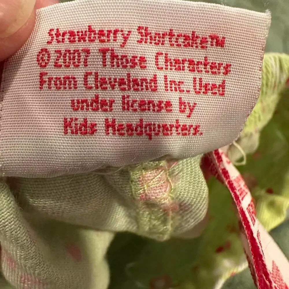 Strawberry shortcake green shorts with